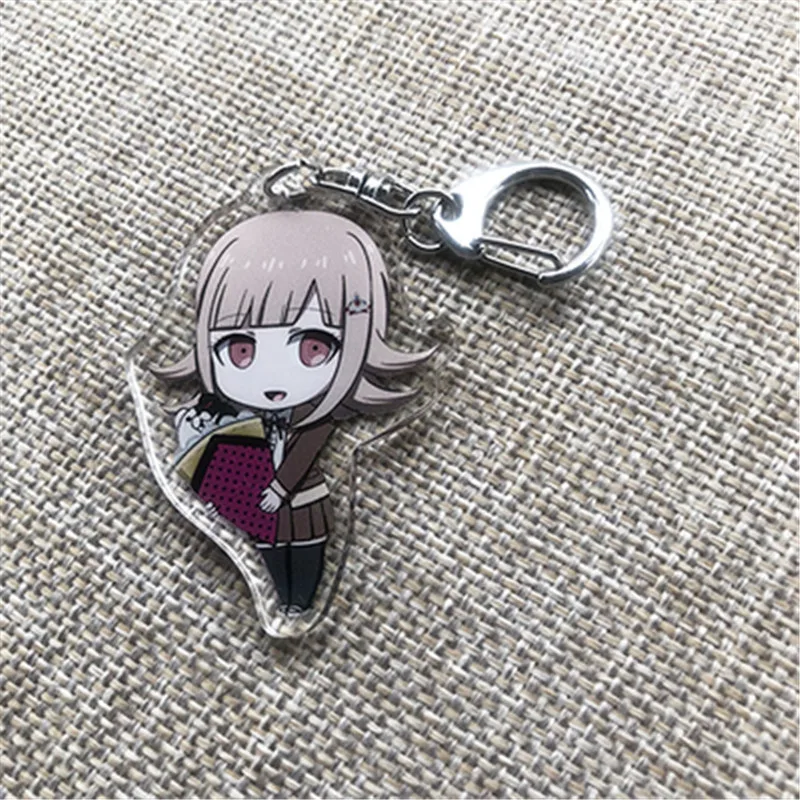 Мультфильм Danganronpa Kyouko Naegi Hinata Nagito Nanami косплей брелок акриловый в стиле аниме