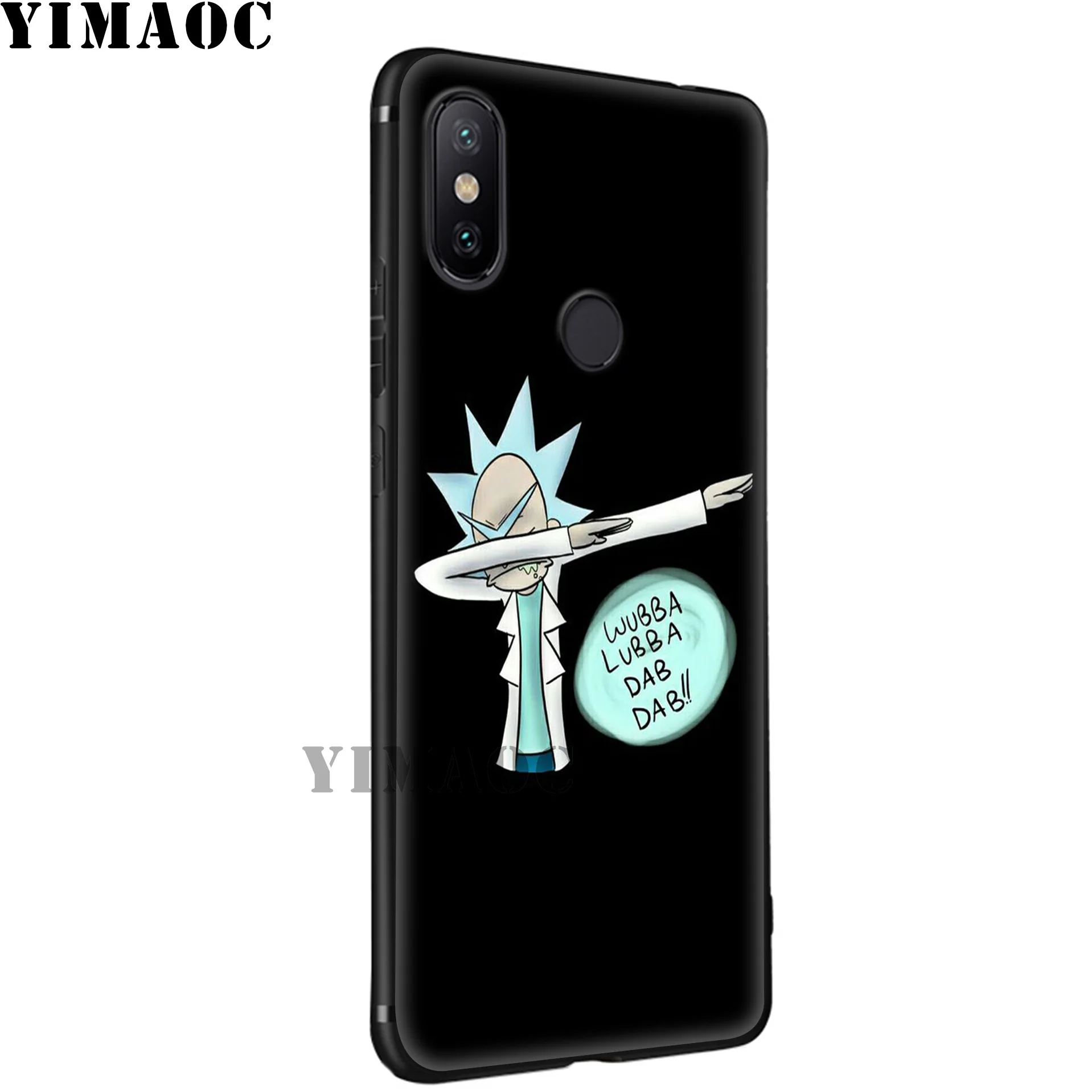 YIMAOC Рик и Морти мягкий чехол для Xiaomi mi 9T 9 8 Se 6 MAX 3 A1 A2 Lite CC9E CC9 6X 5X POCOPHONE F1 |