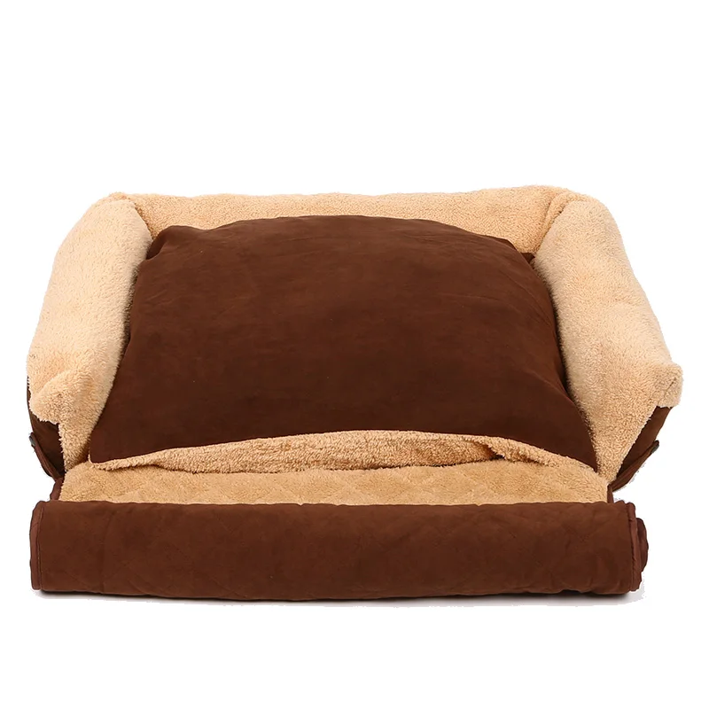 HOOPET собака диван Cat Мягкий теплый Забавный кровать Подушка щенок 4 способа