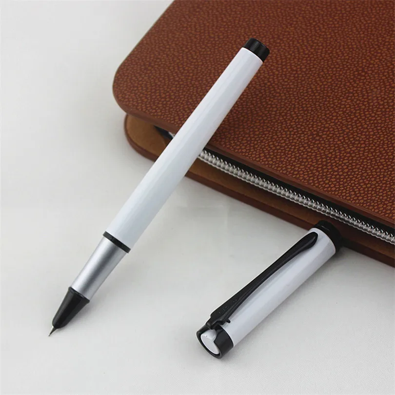 Ручка перьевая металлическая 0 38 мм с чернилами | Канцтовары для офиса и дома