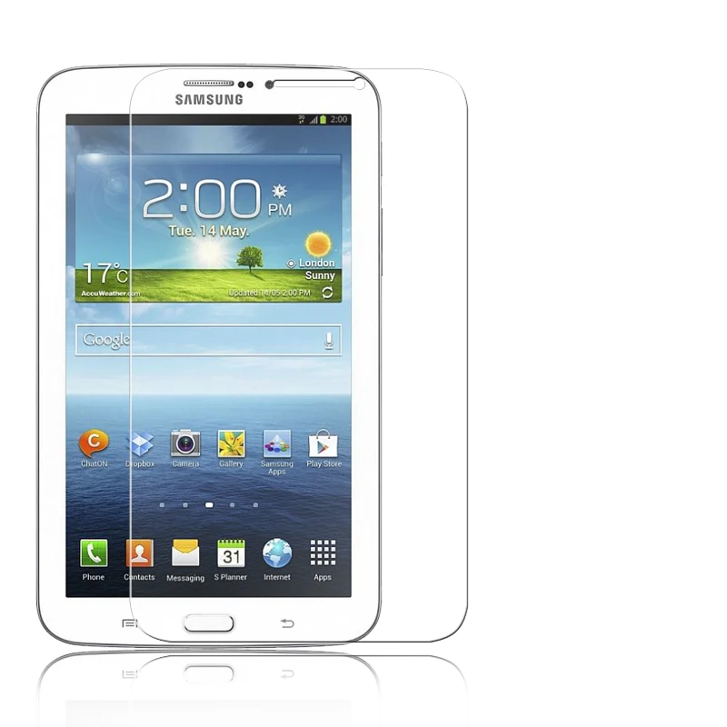 Защитная пленка закаленное стекло HD для Samsung Tab 3 7 0 P3200 T210 T211 P3210|tablet protective film|samsung tab