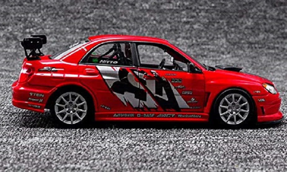 Welly 1:24 Subaru Impreza WRX STI APR версия литья под давлением модель гоночный автомобиль в коробке