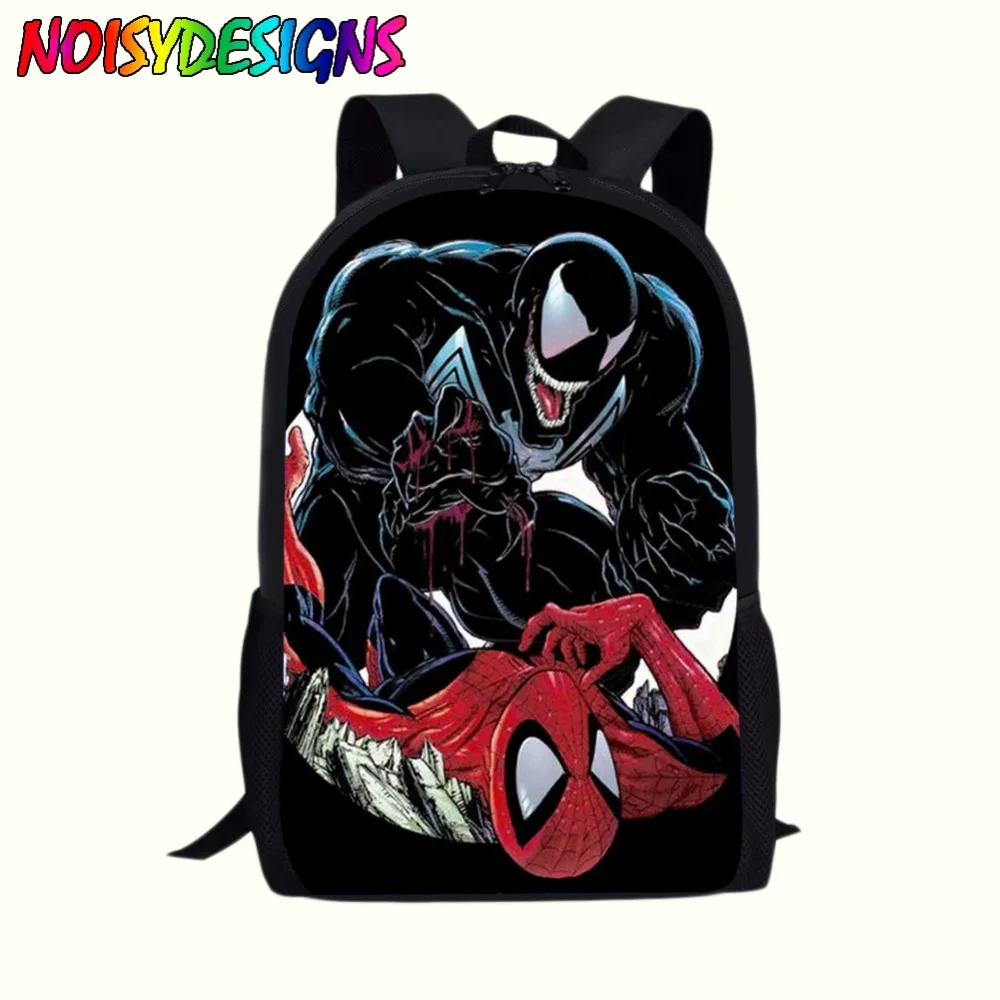 Рюкзак с изображением яда паука для мужчин и мальчиков|Мужские рюкзаки| |