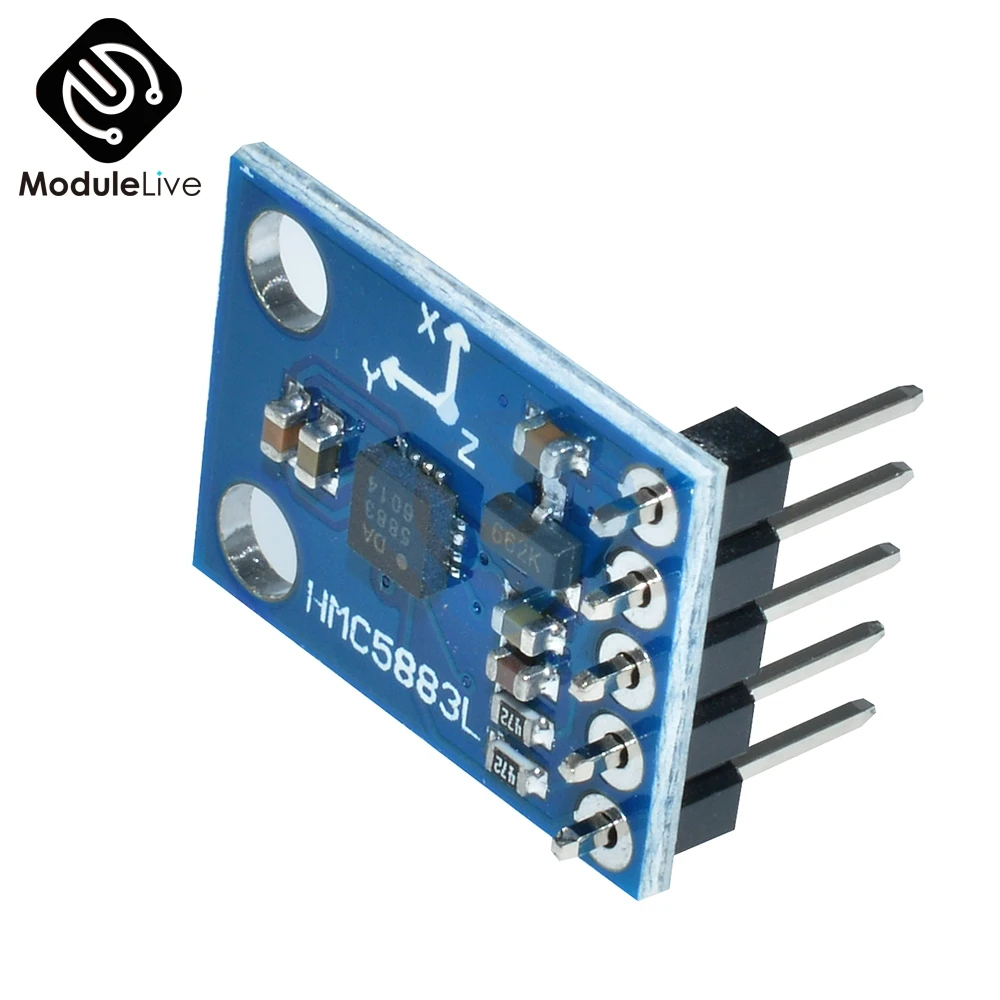 GY 273 HMC5883 3V 5V Тройная Ось Компас магнитометр сенсор модуль для Arduino|Детали и