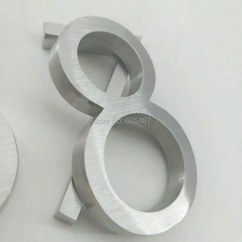 

stainless Custom signs for business steel metal without illuminated letters for wall