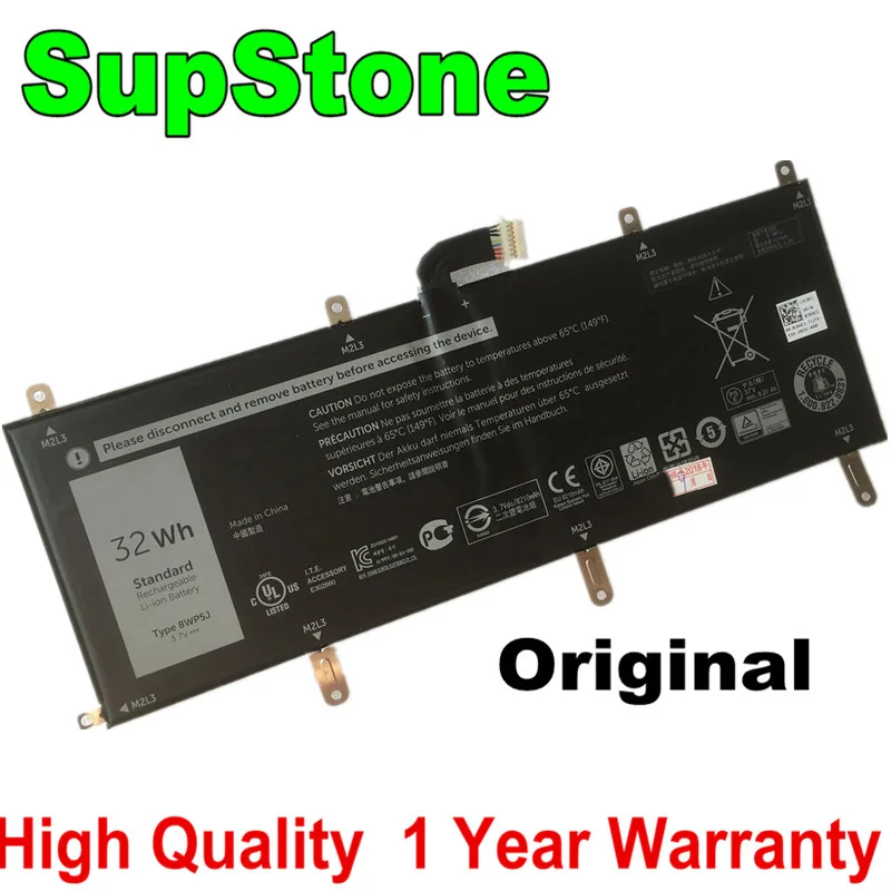 SupStone 32WH Оригинальный Новый 8WP5J Аккумулятор для Dell Venue 10 Pro 5000 5055 69Y4H 069Y4H T14G001 T14G JKHC1