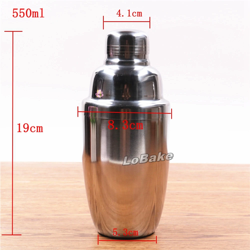 550 мл утолщенный шейкер для коктейлей из нержавеющей стали молочный чай миксер