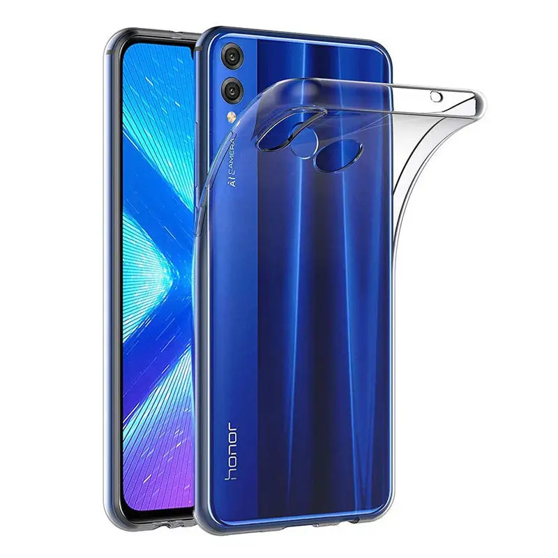 Чехол для Huawei Honor 8X чехол силиконовый мягкий из ТПУ телефона 8 X Honor8X Φ JSN L21 задняя