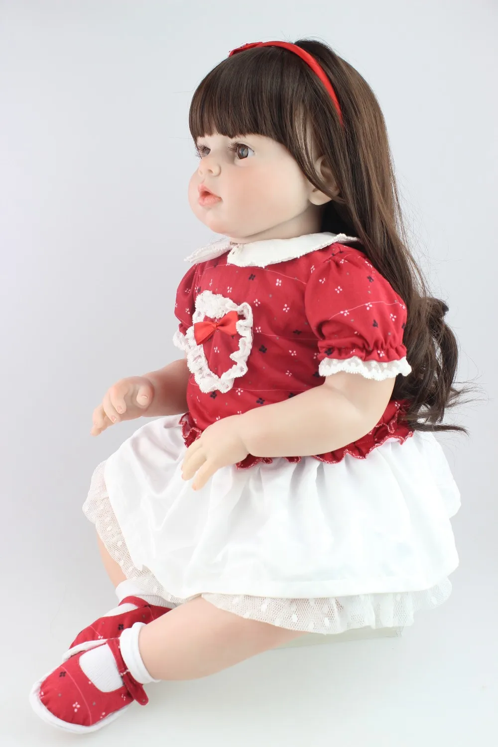 NPK 28In Реалистичная кукла Reborn Baby мягкая настоящая сенсорная BJD американская