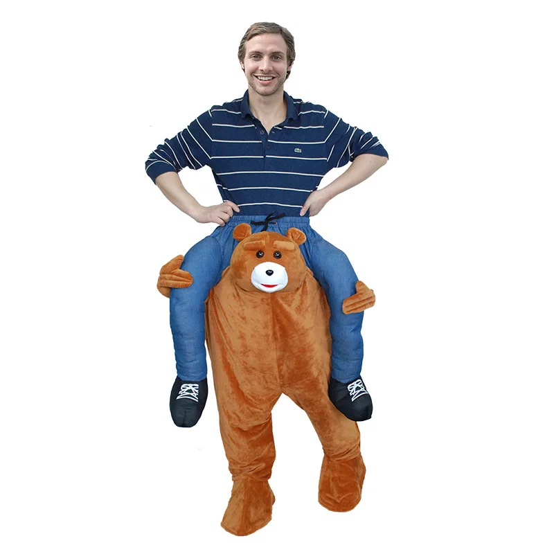 Взрослый костюм животного для верховой езды на плече вечеринки Мужской талисман