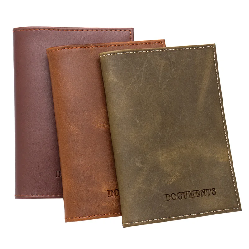 Винтажная Обложка для российского водительского удостоверения водительских