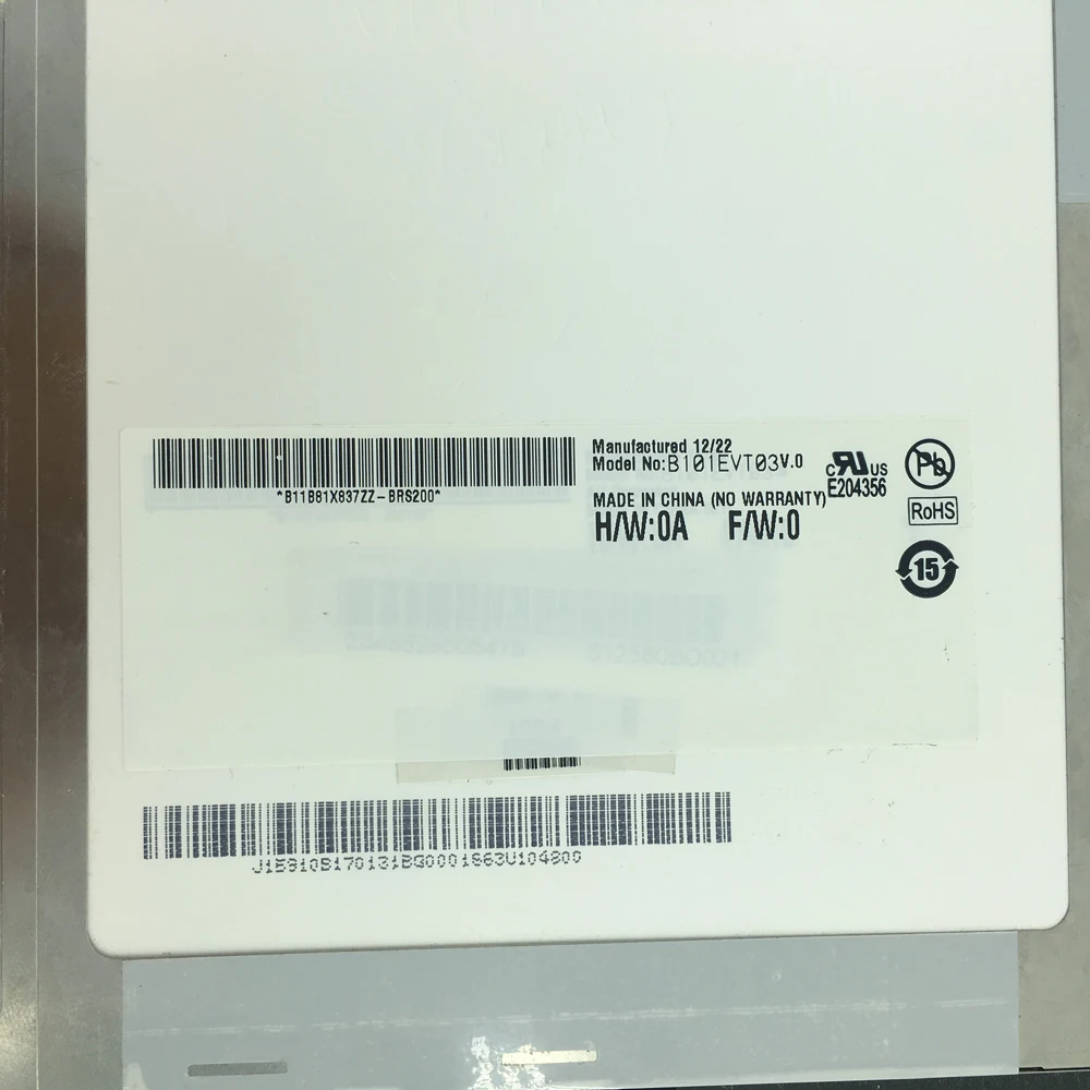 B101EVT03V. 0 1280*800 ЖК-дисплей сенсорный экран дигитайзер стеклянная панель запасные части для acer Iconia Tab A200