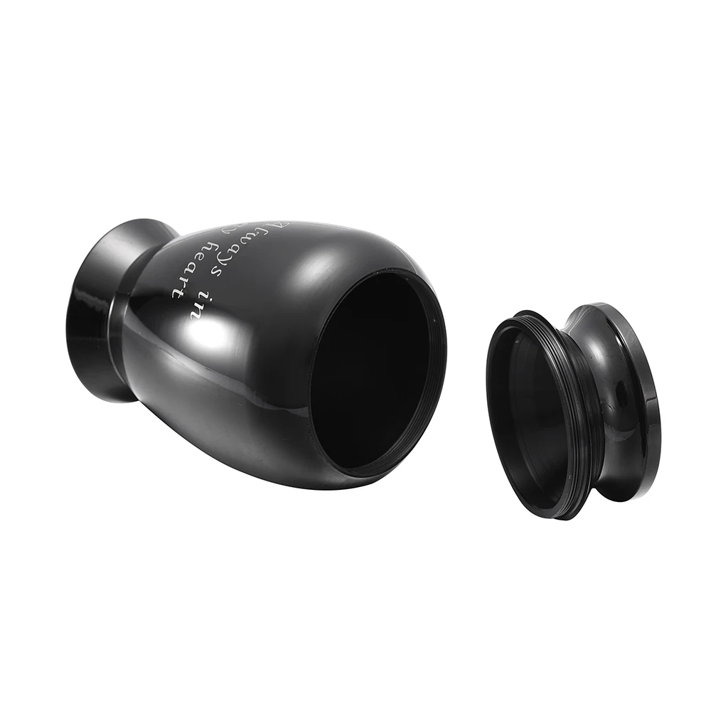 JJ002 черный и синий из нержавеющей стали кремации урна для человека/прах питомца