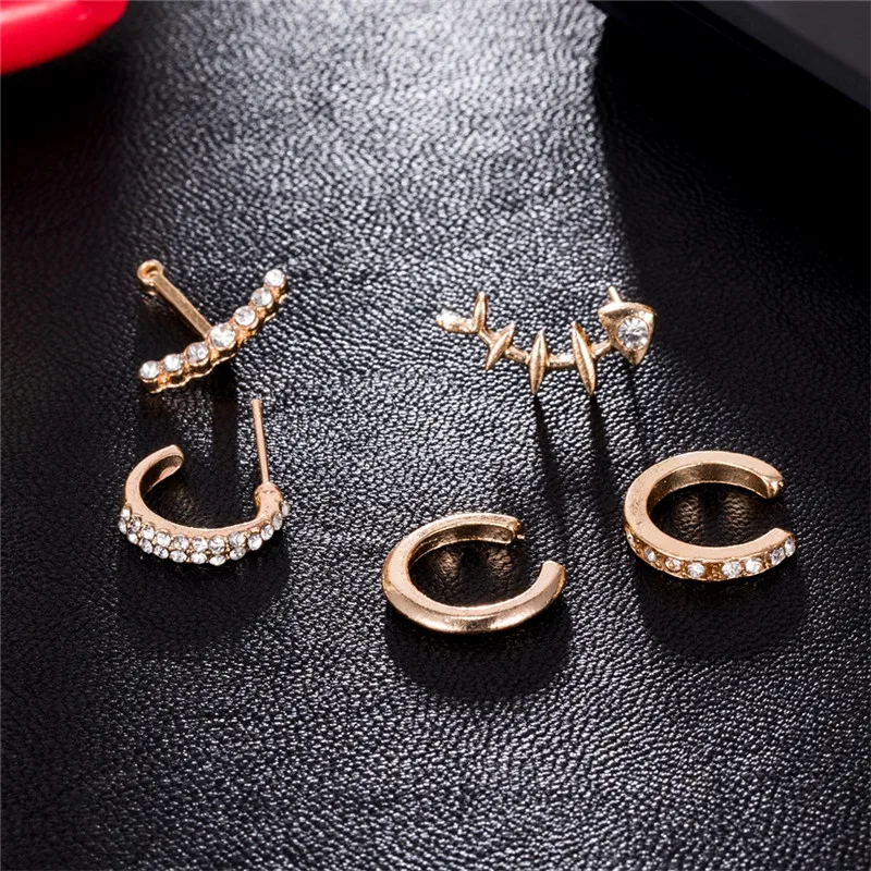 4 шт./компл. модные хрустальные рыбы костяные серьги для женщин девочек вечерние