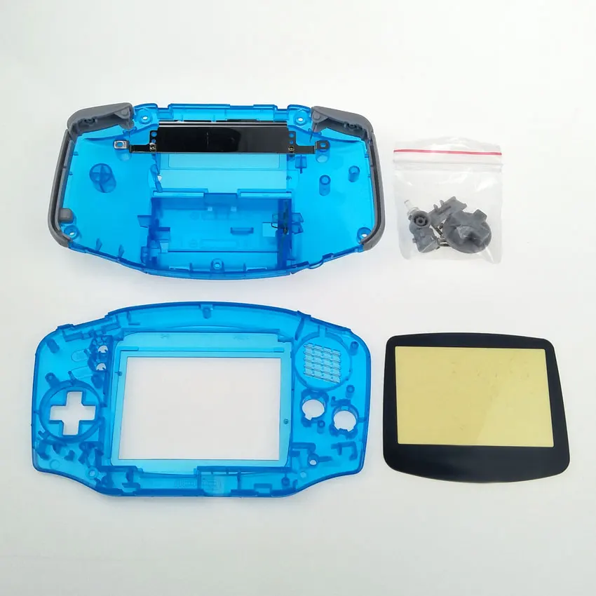 YuXi пластиковый корпус светящийся прозрачный чехол Корпус для nintendo Gameboy Advance Игровая приставка GBA