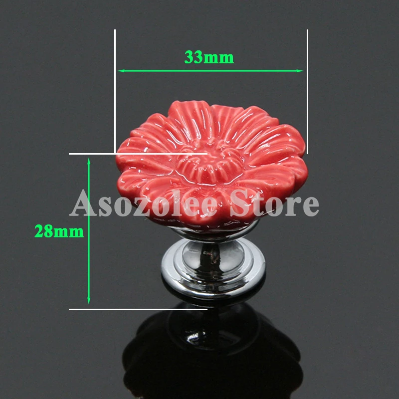 Дверная ручка для детской комнаты шкафчик Шкаф Тянет Dia 33 мм Ретро Винтажные