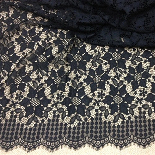 Французская кружевная тесьма в стиле Шантильи ткань для свадебного платья