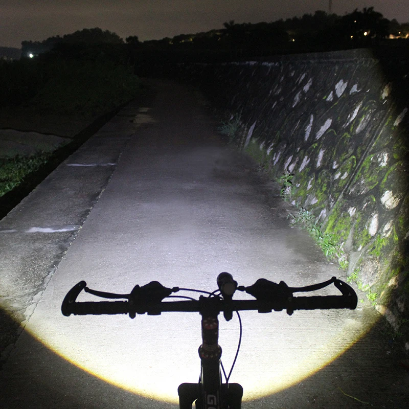 

Bike Light 8000 Lumens Bicycle Lamps USB LED Flashlight L2 Front Torch Rechargeable Cycling Lights Waterproof Lamp+ Bike Mount