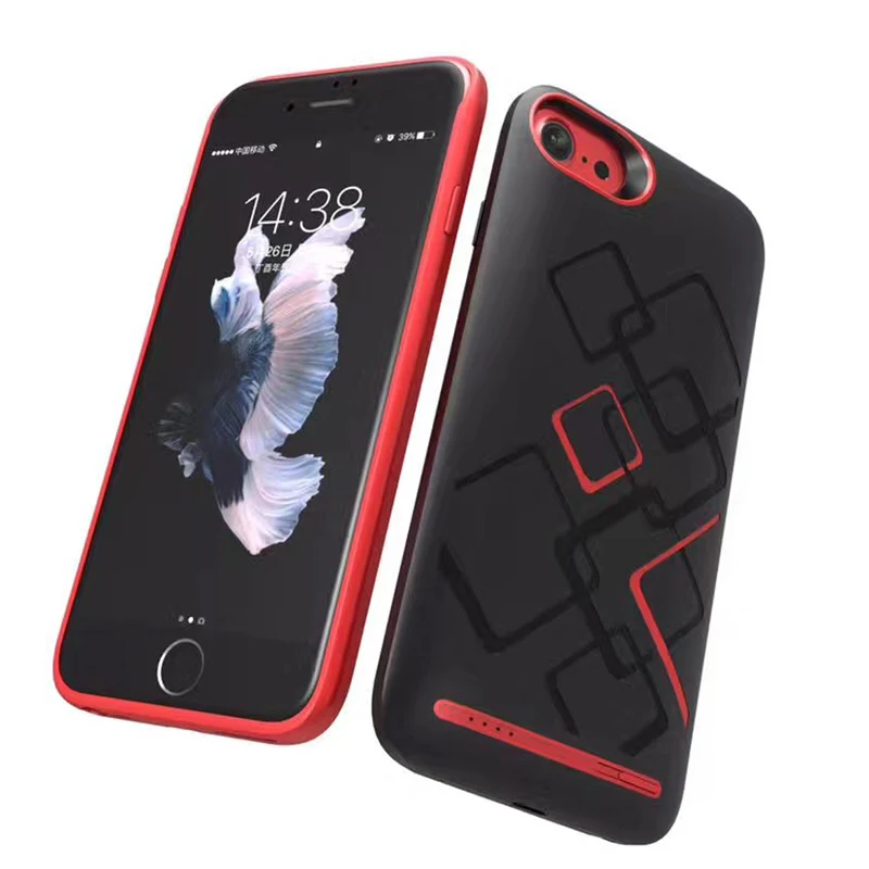 5000 мАч запасной аккумулятор с зажимом чехол для мобильного телефона подставка