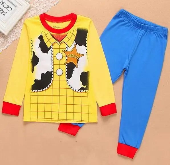 style 11 Детские пижамы на весну и лето для мальчиков и девочек, хлопковый мягкий детский Камуфляжный комплект одежды для малышей, домашняя одежда, нижнее белье Chan413 - Цвет: style 11