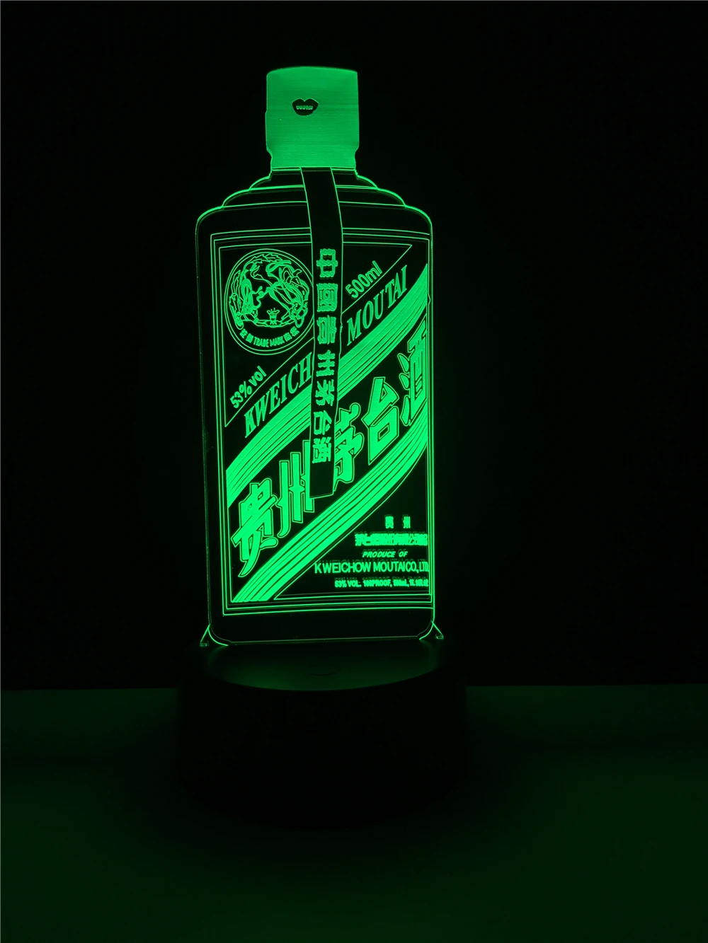 Luminaria Ночной светильник в китайском стиле 7 цветов с градиентным затемнением|night