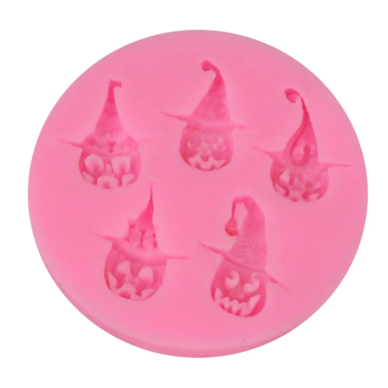 1 шт. силиконовая форма для выпечки черепа тыквы помадки шоколадные конфеты