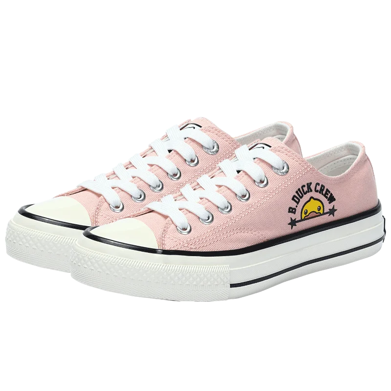 Hot style yellow duck fashion lady artistic youth board shoes Comfortable breathable upper with non-slip and wear resistant sole | Спорт и