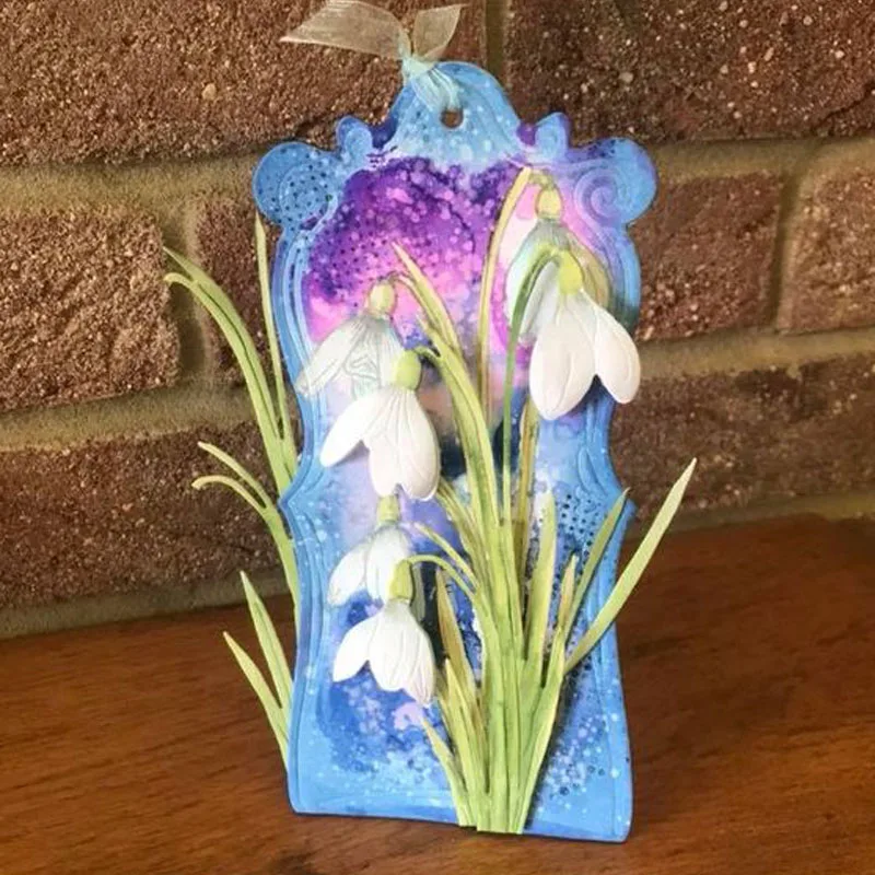 Смешанная Шестерня цветок дерево рамка трубопровод металлические режущие