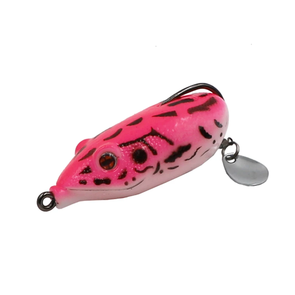 F206 NOEBY Fishing Frog Bait 55 мм 14 г Topwater Lure Isca De Pesca Leurre Dur Souples Wobler Na Ryby Мягкая приманка для соленой воды - Цвет: F206