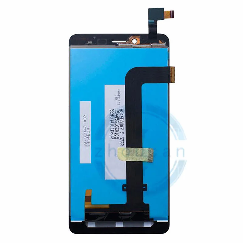 Для XIAOMI Redmi Note 2 дисплей кодирующий преобразователь сенсорного экрана в сборе