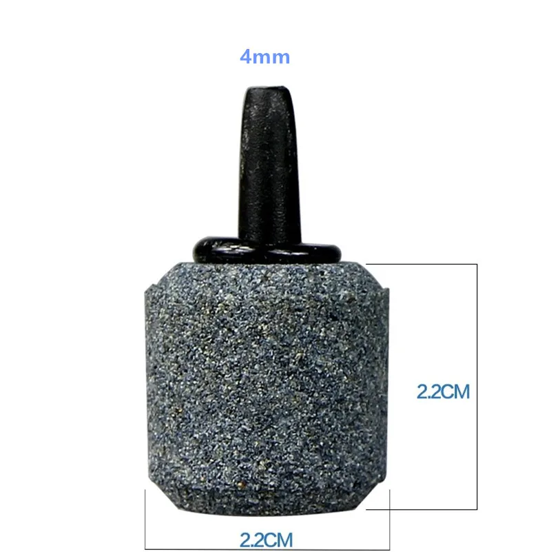 22x22mm grey 5 шт./лот, маленькие аквариумные воздушные камни, кислородные пузырьки, воздушные пузырьки, камни, компрессор, аксессуары для аквариума, воздушный насос - Цвет: 22x22mm grey