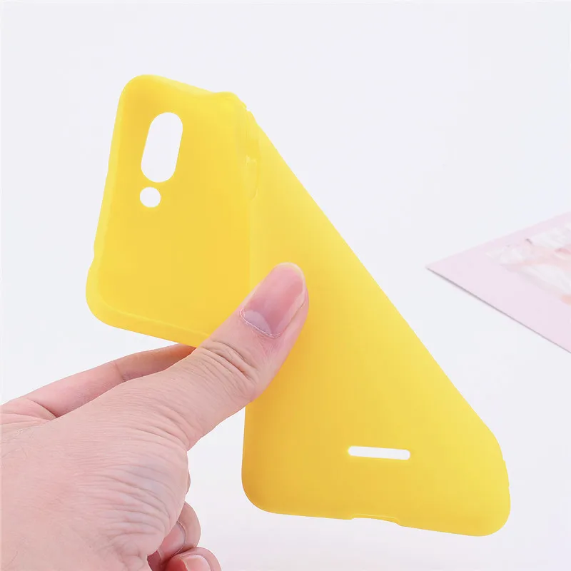 Цветной матовый Мягкий силиконовый чехол из ТПУ для Xiaomi Mi 8 SE A1 A2 Lite Max 2 3 Mix 2s Redmi Note 5