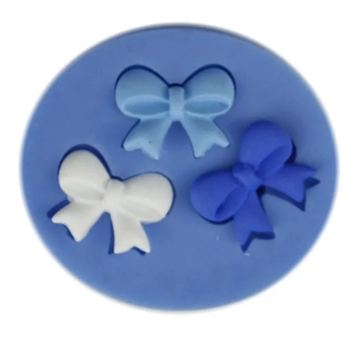 3 отверстия бант Бант дизайн Моделирование Украшение торта помадка шоколад