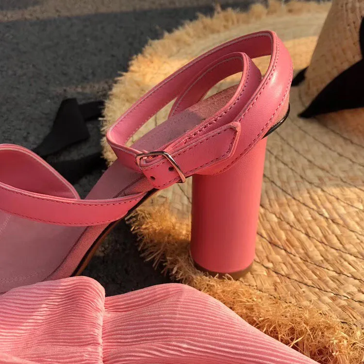 Пикантные босоножки в стиле ретро; Sandalias Mujer; Лидер продаж; женская обувь с ремешком и пряжкой; туфли-лодочки с ремешком на пятке; модная обувь; zapatos mujer