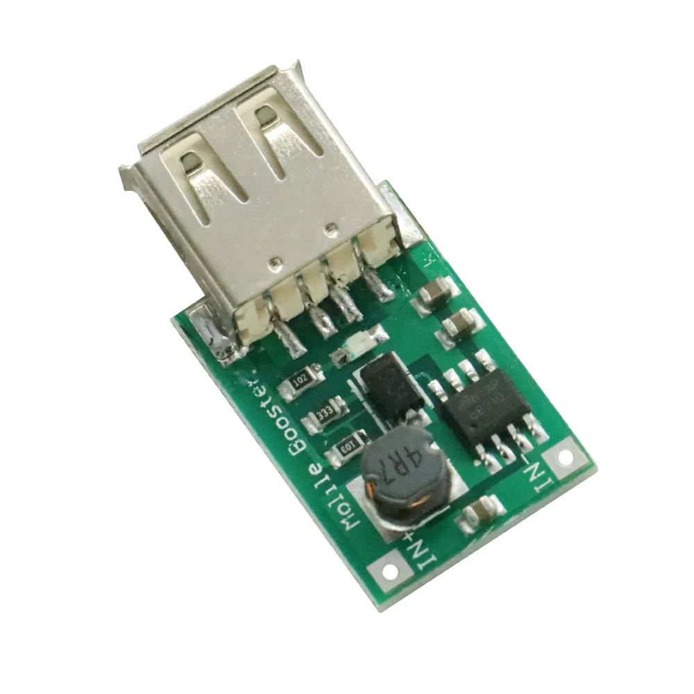 Фото Повышающий преобразователь с USB на 2 в 5 до В 1200 мА мини модуль питания плата Повышающий преобразователь с USB на 2 в 5 до В 1200 мА мини модуль питания плата