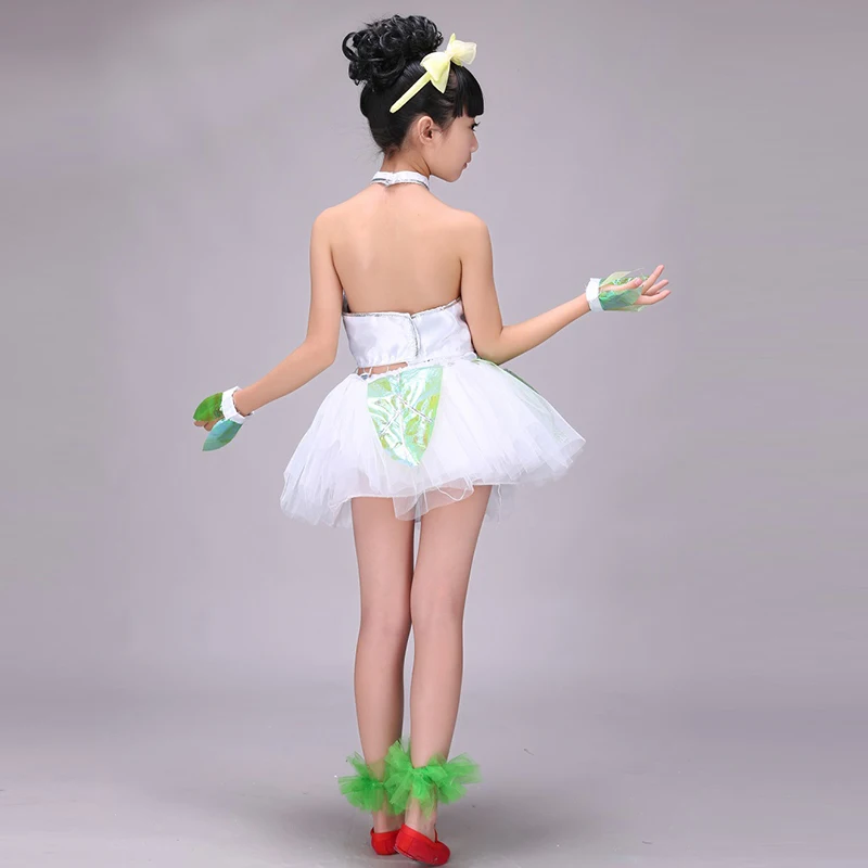 Современный Блестящий джазовое платье для девочек дети танцевальное сальсы