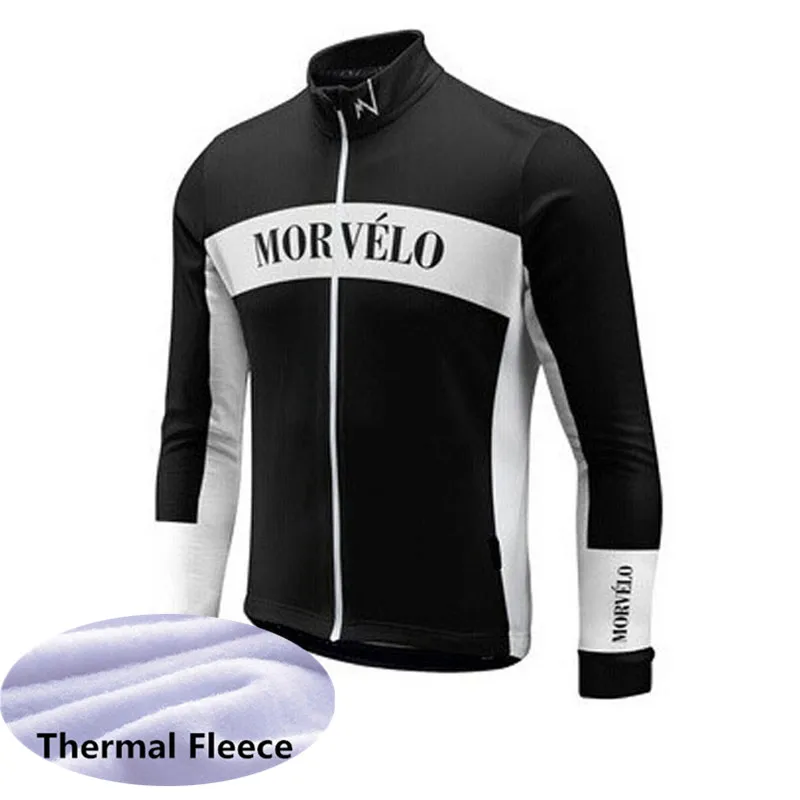Ropa ciclismo велосипедная Футболка мужская быстросохнущая Топ с длинным рукавом Зимняя Теплая Флисовая велосипедная рубашка Спортивная одежда для гонок на велосипеде K2907 - Цвет: only jersey 14