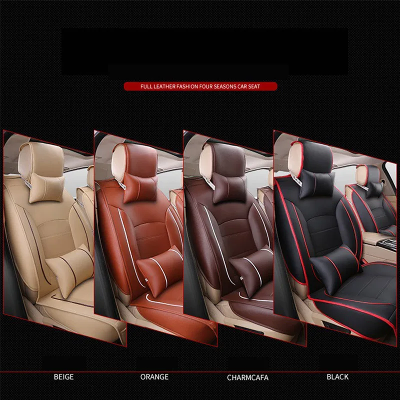 Luxury waterproof leather universal car seat cushion for Toyota all models Venza Crown Camry RAV4 varis Levin verso vios Corolla |