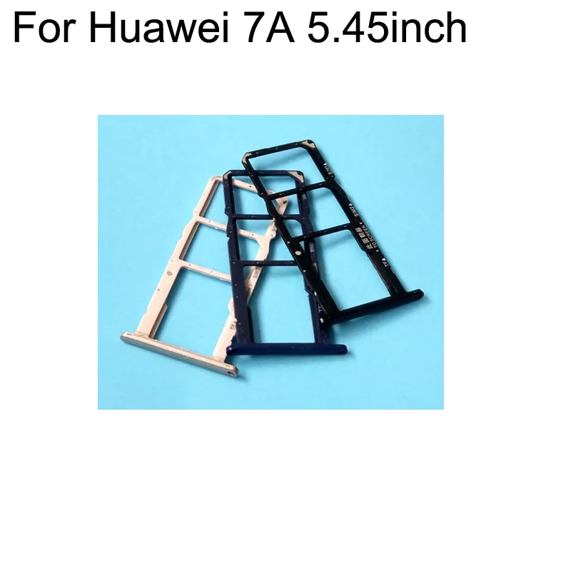 Для Huawei Honor 7a 5 45 дюймов новый оригинальный держатель Sim карты лоток Слот для 7 A Honor7a