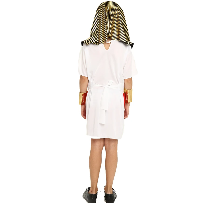 Костюмы на Хэллоуин для мальчиков и девочек костюм Древнего Египта Фараона