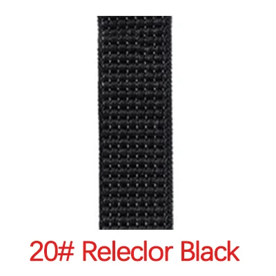 20 Releclor Black Laforuta нейлоновый ремешок для samsung Galaxy Watch активный ремешок Galaxy 42 мм ремешок классический S2 ремешок 20 мм быстросъемный ремешок для часов петля - Цвет ремешка: 20 Releclor Black