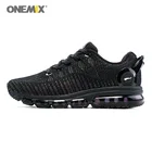 ONEMIX мужская обувь для бега для женщин черная подушка Shox атлетические кроссовки музыка III спортивные Макс Дышащие уличные Прогулочные кроссовки