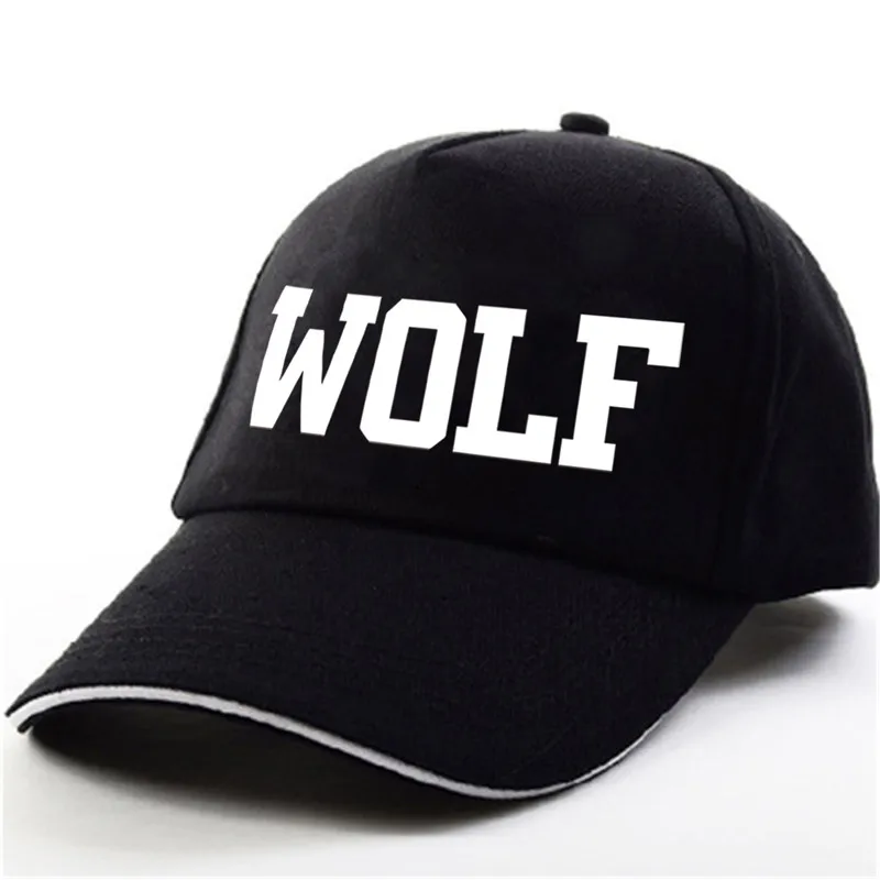 YOUPOP KPOP EXO THE WAR Wolf точный исходный альбом Baekhyun Chanyeol черная бейсболка хип-хоп кепка для мужчин и женщин Головные уборы - Цвет: WOLF