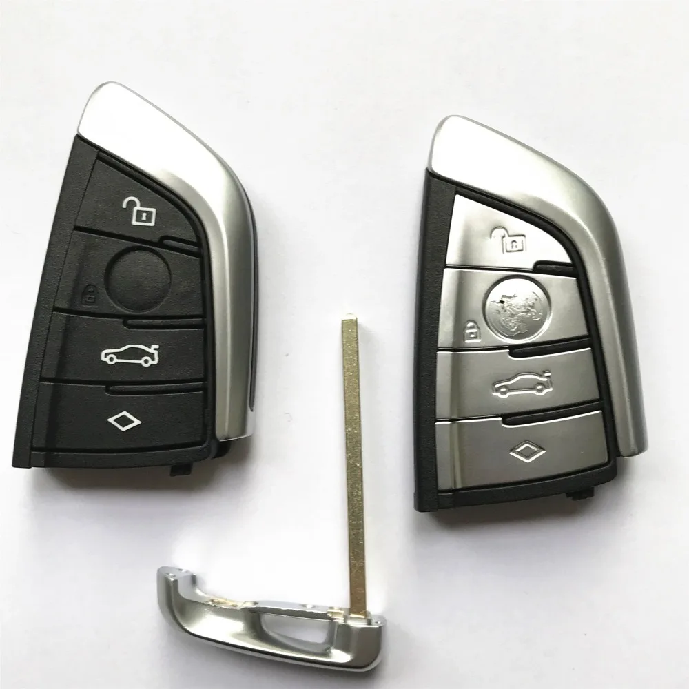 Подлинный умный бесконтактный ключ для BMW серии G 434 МГц 4 кнопки NCF2951 с лезвием
