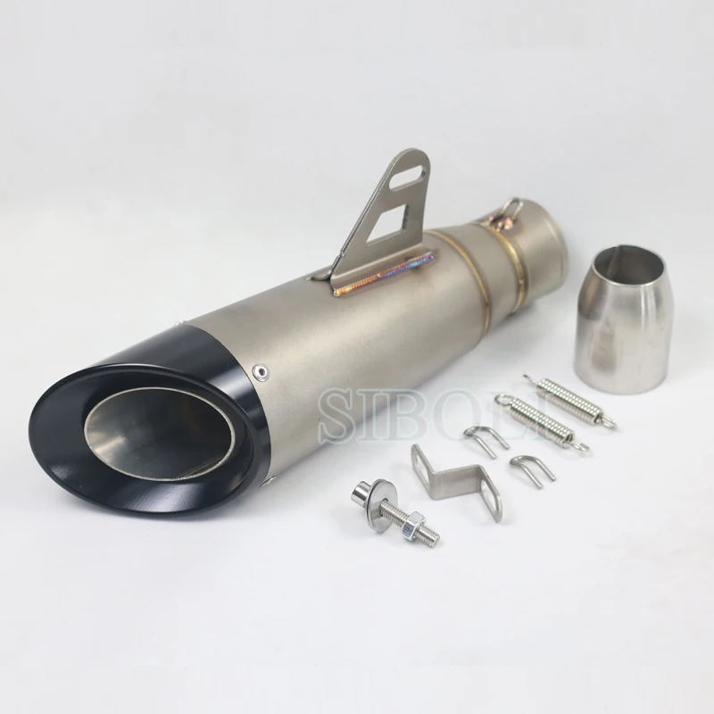 Глушитель выхлопной трубы для мотоцикла 51 мм|exhaust racing|motorcycle exhaust mufflerscooter pipe |