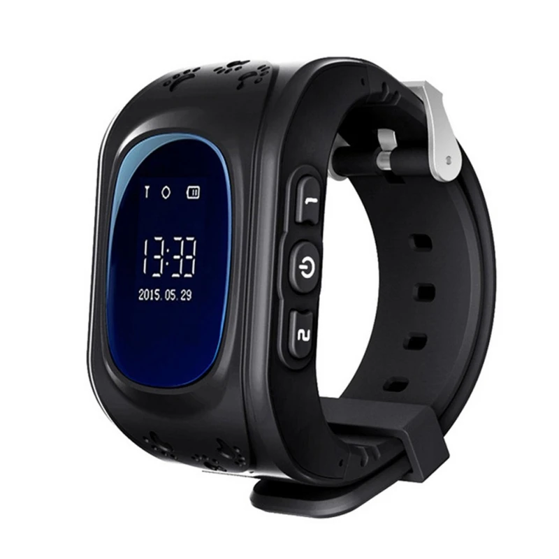 Английские/русские детские Смарт-часы 2G GSM анти потерянный OLED GPS трекер SOS