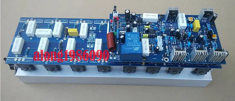 Собранный 800 Вт Моно Усилитель доска с радиатором TC5200 TTA1943 А L158 20 HL|board magnetic|board