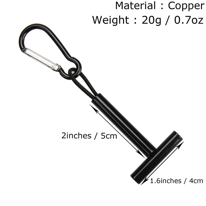 Tippet Holder Изогнутые рыболовные щипцы из нержавеющей стали для ловли нахлыстом, держатель для крючка, втягивающее устройство, держатель для рыболовной сети, Zinger - Цвет: Tippet Holder