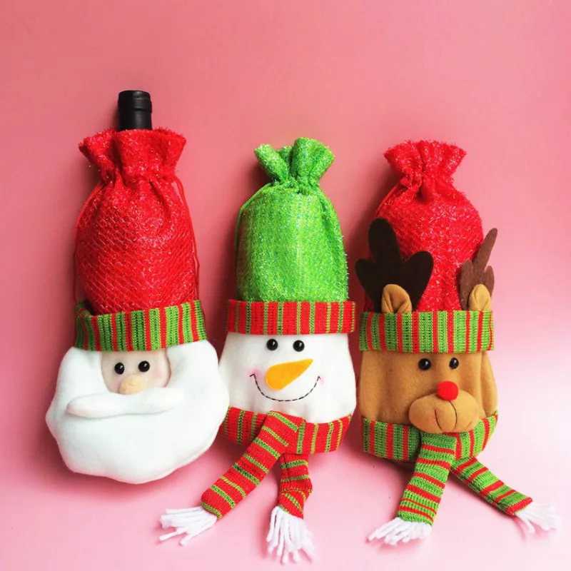 Женский набор бутылок для красного вина сумка бутылки цвета шампанского