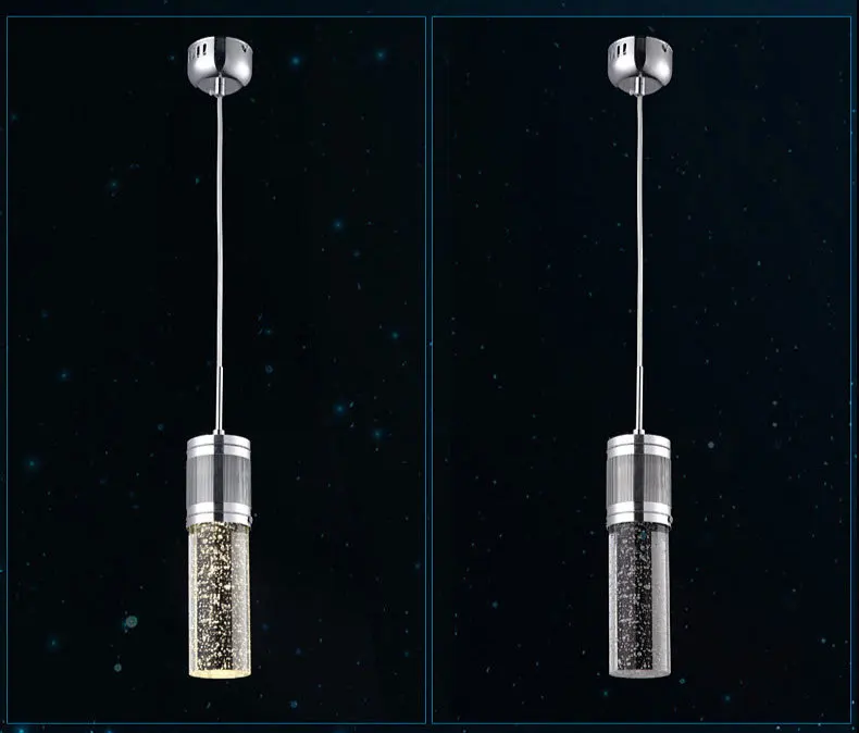 Современная хрустальная фотолюстра для гостиной мини одиночные люстры-свечи